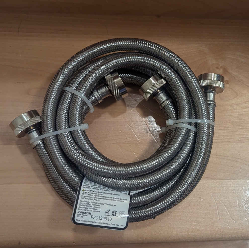 Stainless Steel Washing Machine Filler Hose